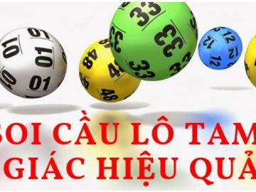 Soi cầu lô tam giác